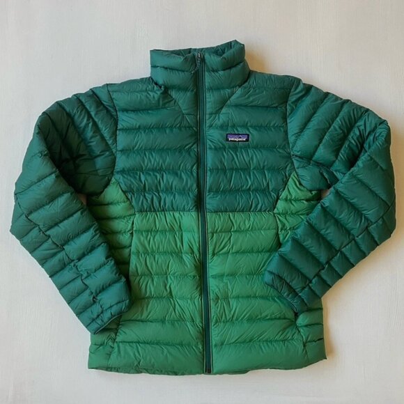 New $279 Patagonia Men's 2XL Down Sweater Puffer Jacket 84675 Gather Green - Picture 4 of 12